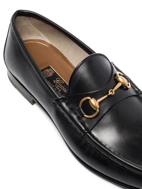 gucci leather yonder loafers|Gucci horsebit loafers women's.